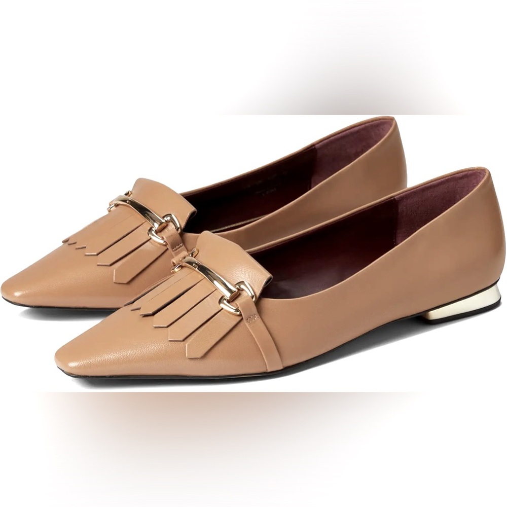 Franco Sarto Rina Loafers size 6.5 Tan color